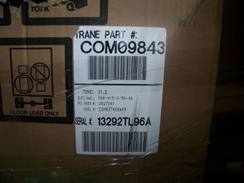 Trane Scroll Compressor 31.2 Ton Trane Part #COM09843 3 Phase Model #CSHN374K0KM