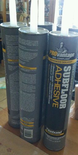 Titebond subfloor adhesive