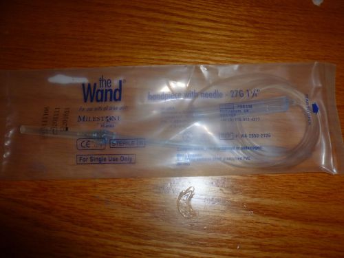 46 Milestone Wand Handpieces With Needle, 27g 1 1/4&#034;