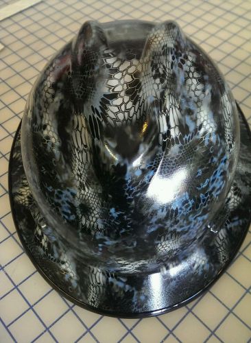 Hydrodipped &#034;KRYPTEK NEPTUNE&#034; V Guard Hard Hat