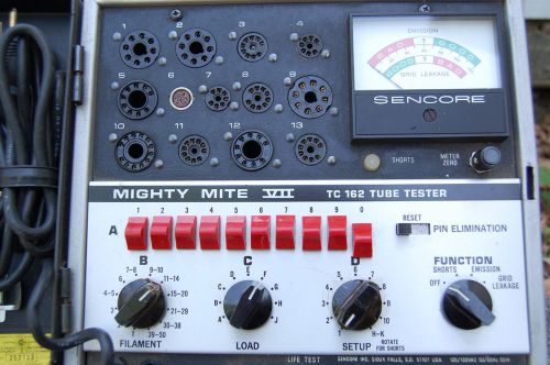 SENCORE  TC162 - MIGHTY MITE Vll - TUBE  TESTER