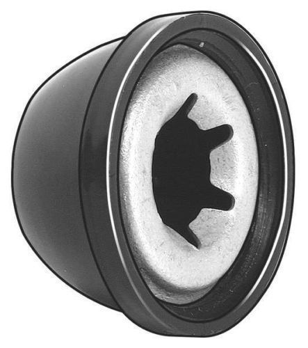 4CUJ6 Cap Nut, Plastic, 5/8 In, Roller Cap Retainer Nut