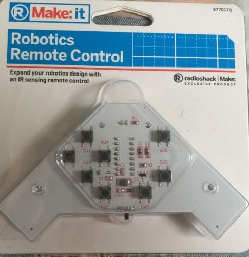 RADIOSHACK MAKE IT ROBOTICS REMOTE CONTROL 2770173 NEW NIB With Free Shipping