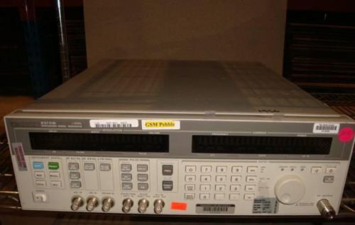 HP 83731B Synthesized Signal Generator, OPTS. 1e1 &amp; 1e5