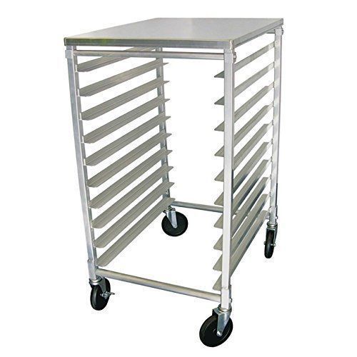 Update International APR-10HT 10-Tier - Half-Size Work Top Aluminum Pan Rack