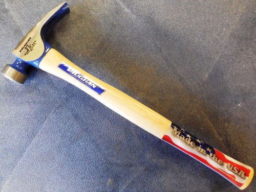 VAUGHAN CF3P 27 oz. Smooth Face Straight Claw California Framer Hammer, USA