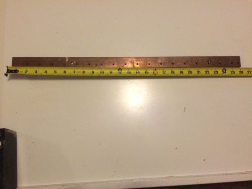 .25 1/4&#034; X 1 1/4&#034; X 26&#034; Copper Main Bus Bar