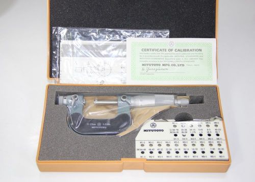 Mitutoyo Screw Thread Pitch Micrometer 126-126 (25-50mm) Gewindemikrometer