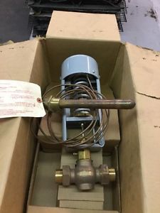 *NEW* 3/4&#034; NPT Temperature Regulator Valve, Brass, Type: PT, 94078