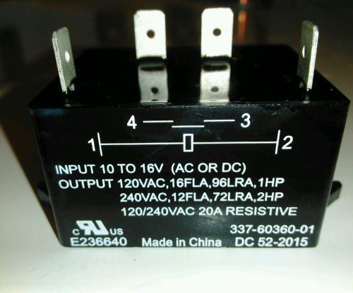 TRAULSEN 337-60360-01  RELAY HYBRID W/SURGE DAMPER