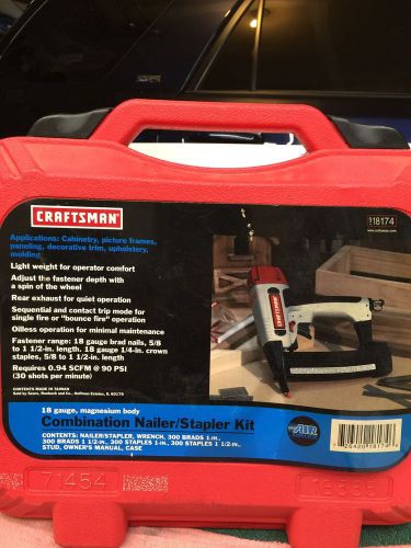 Craftsman Finish Nailer Staple Gun