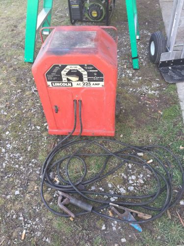 Lincoln Electric 230V 225 Amp AC Arc Welder Stick Welding Machine Weld AC225S