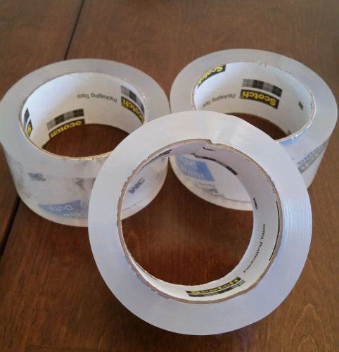 3x Scotch Shipping Packaging Tape 3M Heavy Duty 48mm x 50mm (54.6 Yards) 3 Rolls