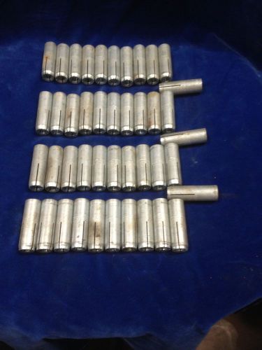 40 COUNT HILTI HDI DROP-IN CONCRETE ANCHORS Marked HILTI HDI 1/2 UNC