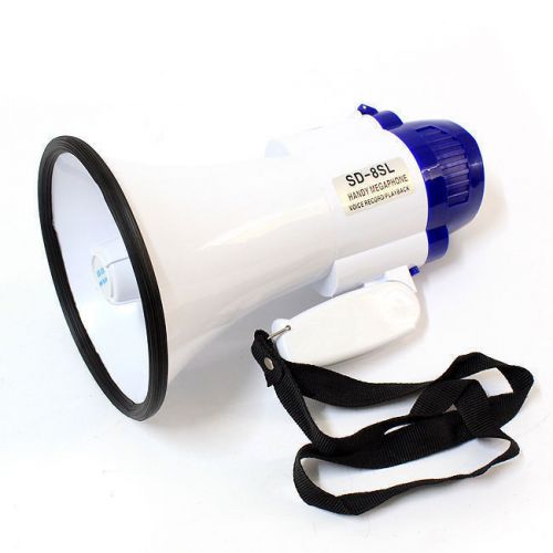 10w Handheld Megaphone Loud Speaker Sports Cheerleading Bullhorn Handy Hailer