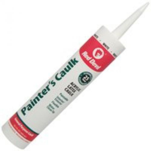 10.10Z White Painters Caulk RED DEVIL INC Acrylic - General Purpose 0746 White