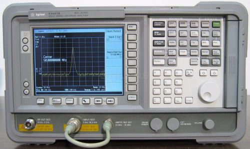 Keysight/Agilent E4407B 9KHz - 26.5GHz Spectrum Analyzer