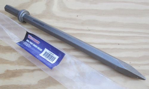 NEW WESTWARD GRAINGER 4MHC6A MOIL POINT UNDER COLLAR 14&#034; JACKHAMMER CHISEL BIT