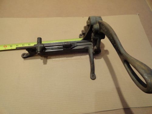 Vintage letterpress Printers HB Rouse Leading/Slug Spacing Cutter patented 1900