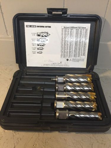 JANCY Slugger Cutter 70192 5pc Set 9/16&#034; - 1-1/16&#034; Excellent Unused Condition