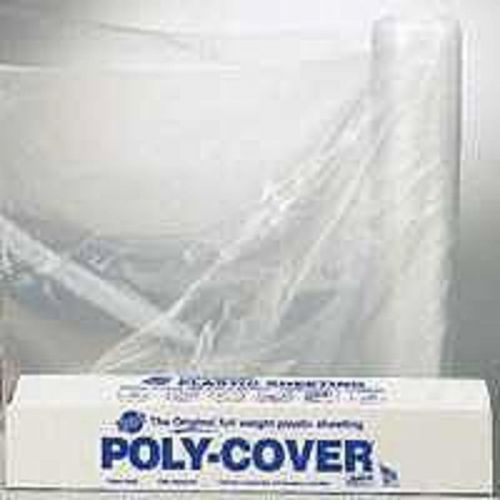 Polyfilm 4mil 12ft 100ft clr lbm poly polyethylene film - bulk roll 4x12-c clear for sale
