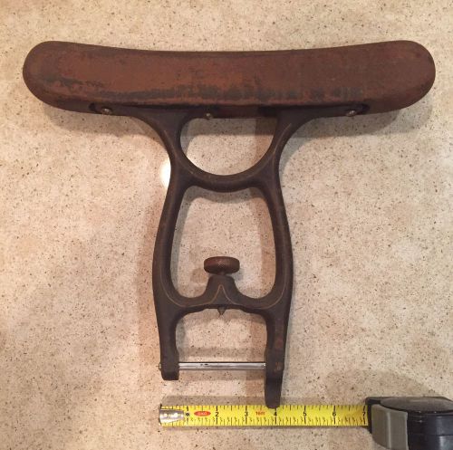 Vtg Antique 20s/30s Ritter Dentist Dental Medical Chair Cast Iron Arm Barber Old