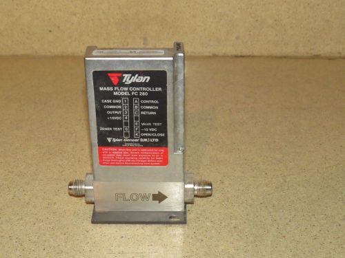 TYLAN MASS FLOW CONTROLLER- FC280-S 3 SLPM S/N 9011SS003 N2 (TY2)