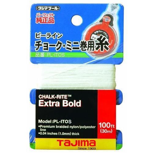 Tajima pl-itos chalk-rite premium grade ultra thin nylon line, 0.5 mm thick by for sale