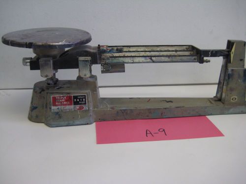 Ohaus Triple Beam Balance - Capacity 2610 Grams - Works well