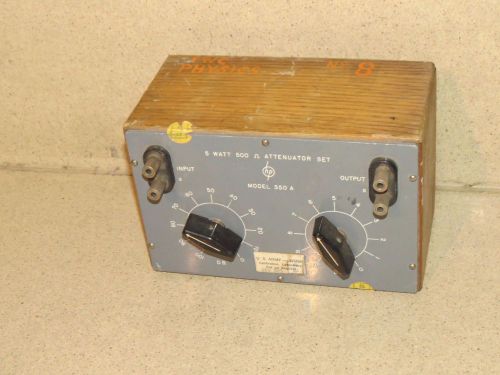 HEWLETT PACKARD HP ATTENUATOR SET MODEL 350A (B2)