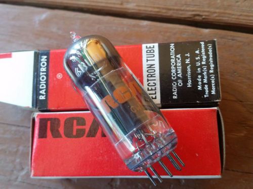 2 RCA Vintage VACUUM TUBE RCA 6BU8 New Old Stock