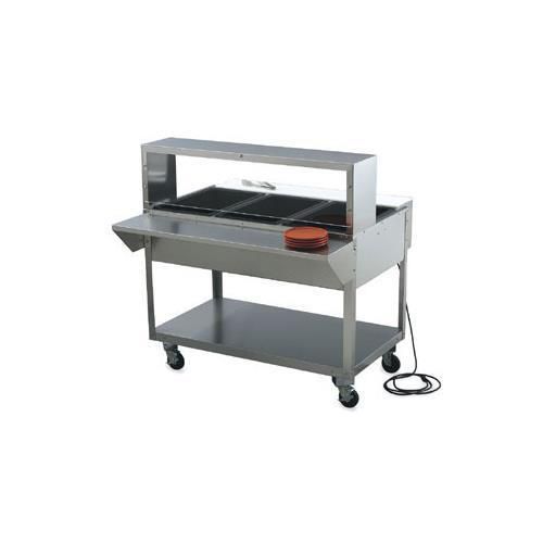 New vollrath 38054 servewell single deck cafeteria breath guard for sale