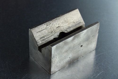 V-Block for Rotary Broaching 2-1/4&#034; x 4&#034; 1-7/8&#034; V-Capacity 5/16&#034; Key