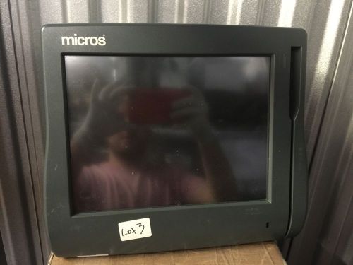 Micros Workstation 4 Touchscreen POS Terminal 400614-001. ( Lot #3)