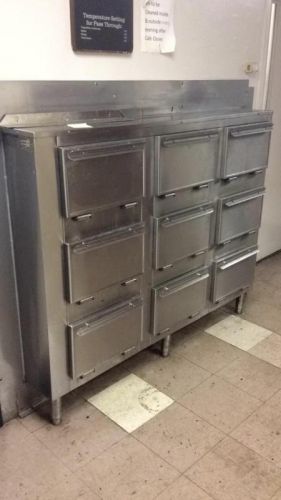 USED Duke 1309P Thermotainer Pass-Thru Hot Food Storage Unit