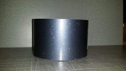 3.375&#034; X 50yd ULTRA METALLIC ONYX cast vinyl roll