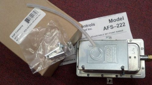 AIR PRESSURE SENSING SWITCH KIT,ADJUSTABLE SET POINT RANGE, MODEL AFS-222,