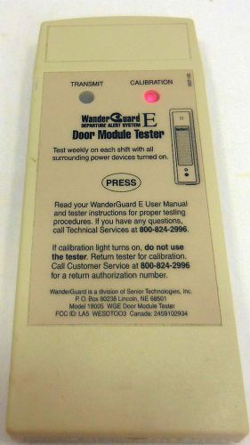 Stanley Wanderguard Model 0507-103 Departure Alert System Door Module Tester