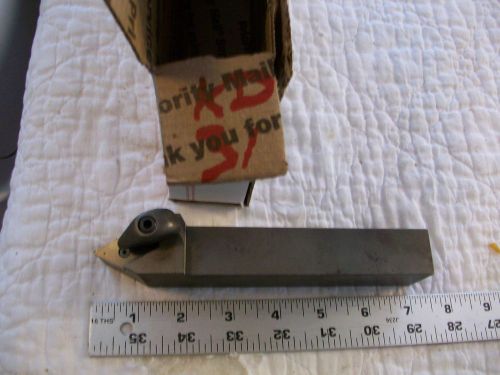 1 NOS HEAVY KYSOR-DIJET Indexable Tool Holder Metal Lathe 1&#034; X 1 1/4&#034;  7&#034; Long.