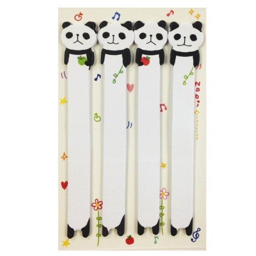 Wrapables Panda Bookmark Flag Index Tab Sticky Notes