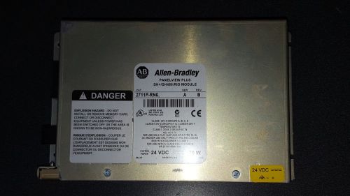 Allen Bradley PanelView Plus 2711P-RN6 DH+ / DH485 / RIO Communication Module