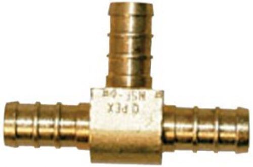 Flair-It 41150 3/8&#034; X 3/8&#034; X 3/8&#034; Q-PEX Brass Tee