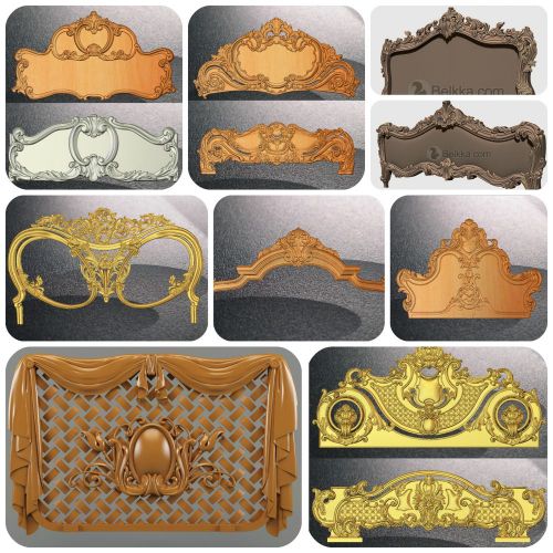 12 PCS 3d Models STL for CNC Router Engraver Machine Relief Artcam BED PACK