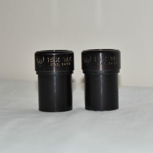 AO American Optic Microscope Eyepiece 15X W.F. CAT No. 1478