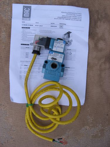 Mac valves model pid501jc &amp; 55b13-pi501jc w/ 30&#034; cord for sale