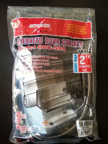 Potter Amseco ODC-59A Overhead Door Contact Closed Loop Wide Gap 2&#034; Brand New