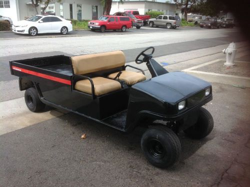 Gas Cushman Flatbed Flat Bed Utility Golf Cart Burden Carrier