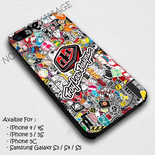 201 Troy Lee Designs StickerBomb Case Iphone 4/4S, 5/5S, 6/6 plus, 6/6S plus, S4