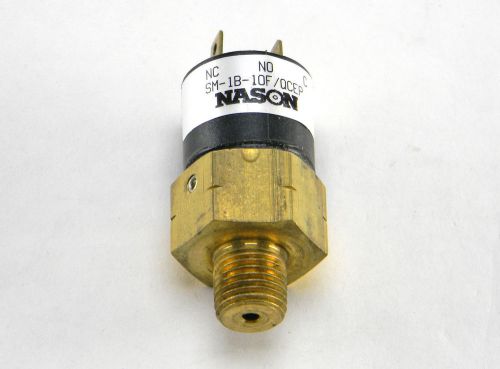 NEW NASON SM-1B-10F/QCEP PRESSURE SWITCH 1/4&#034; MALE