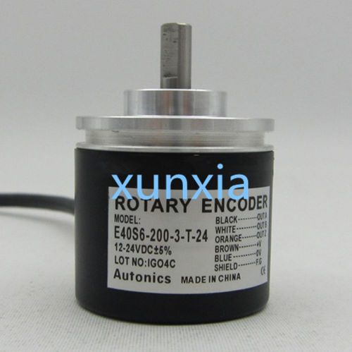 1PC AUTONICS  rotary encoder E40S6-200-3-T-24  Shaft diameter60mm  NEW In Box